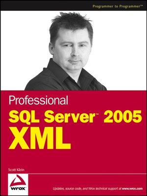 cover image of Professional SQL Server 2005 XML